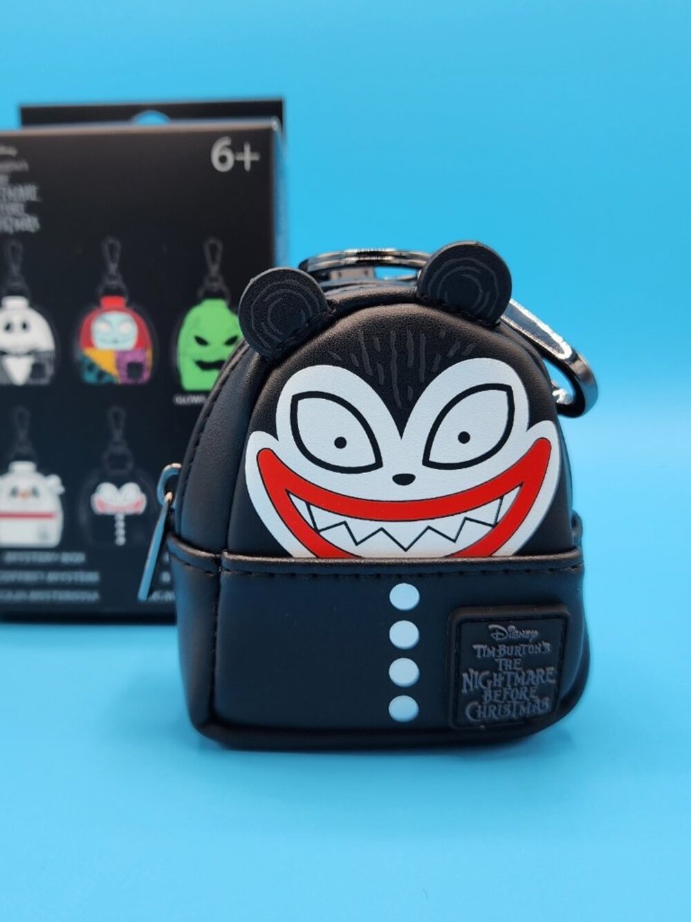 Loungefly Disney The Nightmare Before Christmas Scary Teddy Mini Backpack Charm